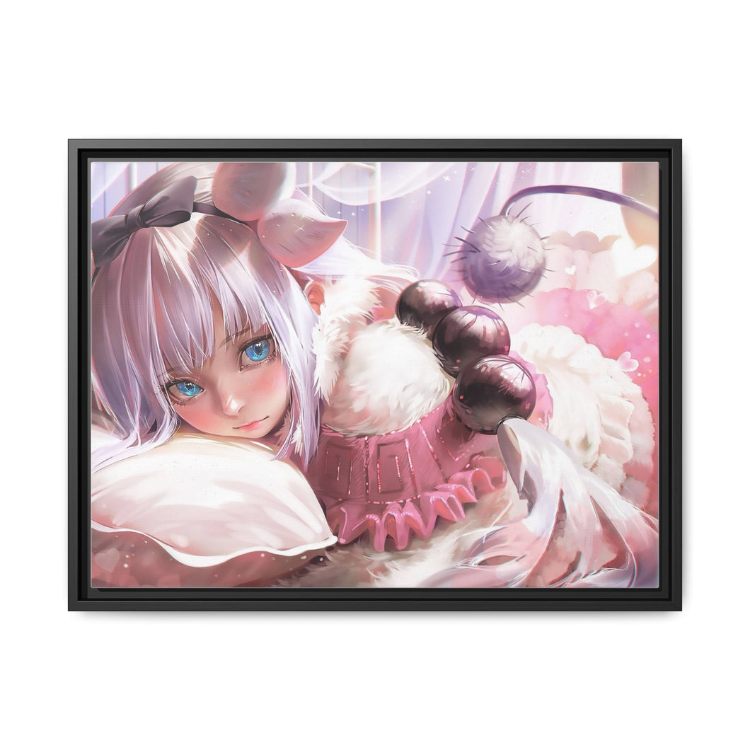 Anime Miss Kobayashi's Dragon Maid Canvas Framed Art Print