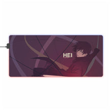 Load image into Gallery viewer, Darker Than Black Hei RGB LED Mouse Pad (Desk Mat)
