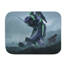 Load image into Gallery viewer, Anime Neon Genesis Evangelion Sherpa Blanket
