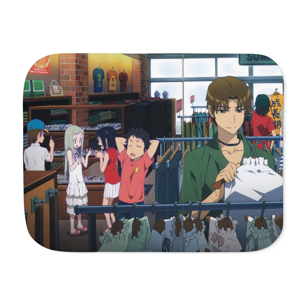 Anohana Sherpa Blanket