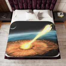 Load image into Gallery viewer, Anime Dragon Ball Z Sherpa Blanket
