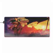 Load image into Gallery viewer, Anime Attack On Titan RGB LED Mouse Pad (Desk Mat)
