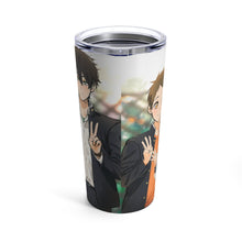 Load image into Gallery viewer, Hyouka Eru Chitanda, Satoshi Fukube, Mayaka Ibara Tumbler 20oz
