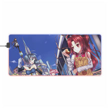 Load image into Gallery viewer, Puella Magi Madoka Magica Homura Akemi, Madoka Kaname, Sayaka Miki RGB LED Mouse Pad (Desk Mat)
