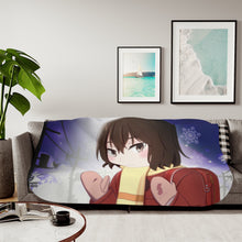 Load image into Gallery viewer, Anime ERASED Sherpa Blanket
