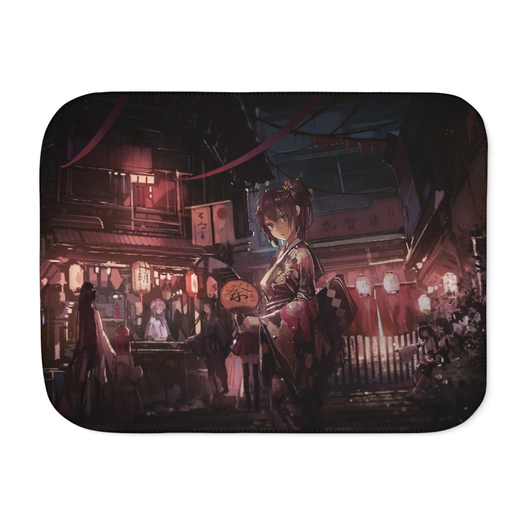 Anime Kantai Collection Sherpa Blanket