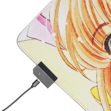 Load image into Gallery viewer, Cardcaptor Sakura Sakura Kinomoto, Keroberos RGB LED Mouse Pad (Desk Mat)
