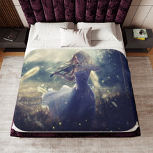 Load image into Gallery viewer, Anime Your Lie in April Sherpa Blanket
