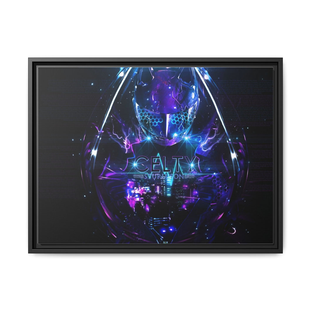 Durarara!! Celty Sturluson Canvas Framed Art Print