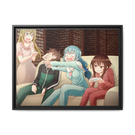 Anime KonoSuba - God’s blessing on this wonderful world!! Canvas Framed Art Print