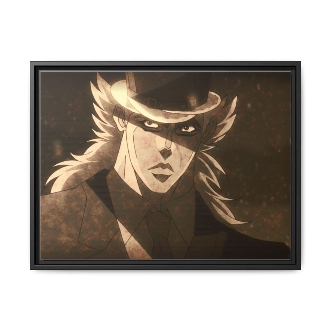 Anime Jojo's Bizarre Adventure Canvas Framed Art Print