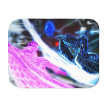 Load image into Gallery viewer, Sasuke vs Madara Susanoo Sherpa Blanket
