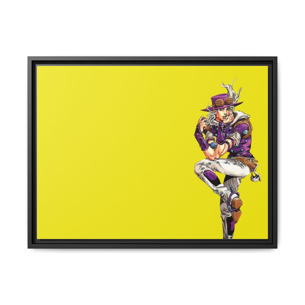 Anime Jojo's Bizarre Adventure Canvas Framed Art Print