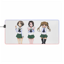 Load image into Gallery viewer, Girls und Panzer RGB LED Mouse Pad (Desk Mat)
