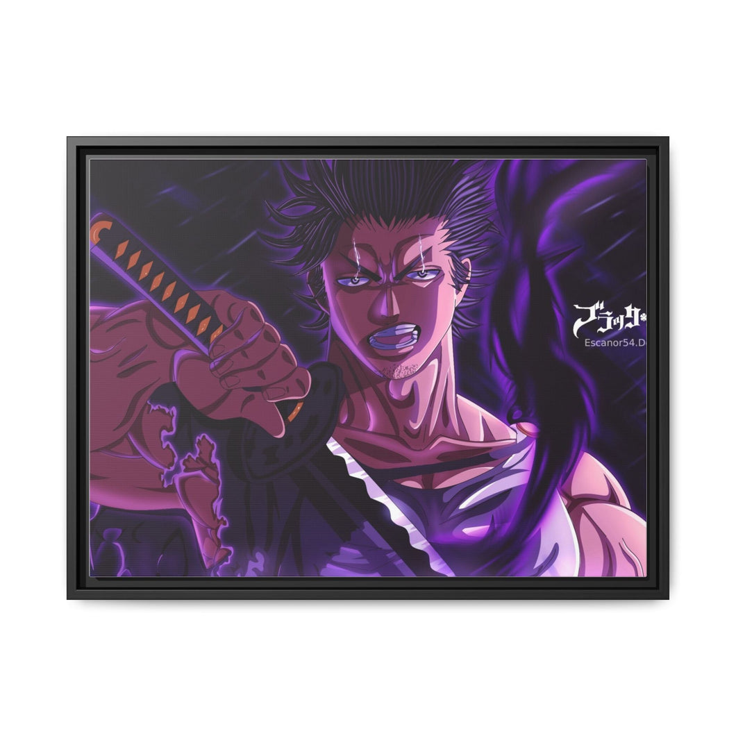 Anime Black Clover Canvas Framed Art Print
