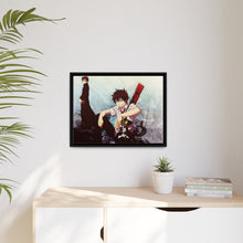 Load image into Gallery viewer, Blue Exorcist Canvas Framed Art Print
