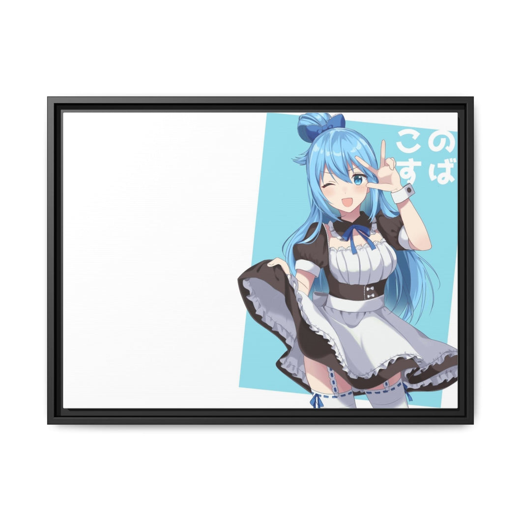 Anime KonoSuba - God’s blessing on this wonderful world!! Canvas Framed Art Print