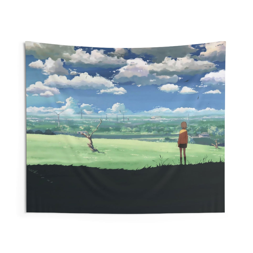 Alone in the field Indoor Wall Tapestry
