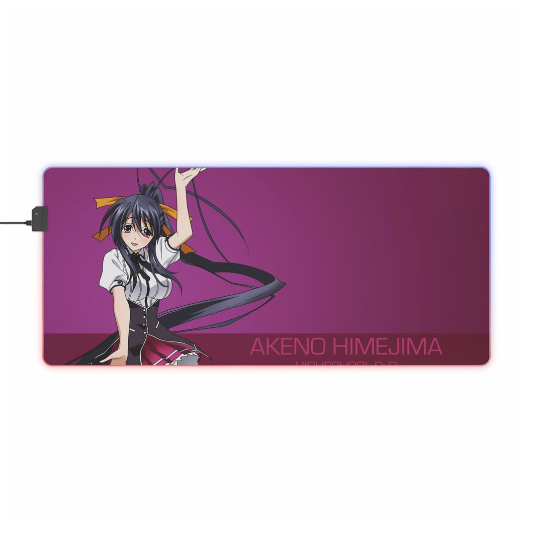 High School DxD Akeno Himejima RGB LED Mouse Pad (Desk Mat)
