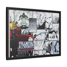 Load image into Gallery viewer, Anime FullMetal Alchemist Canvas Framed Art Print
