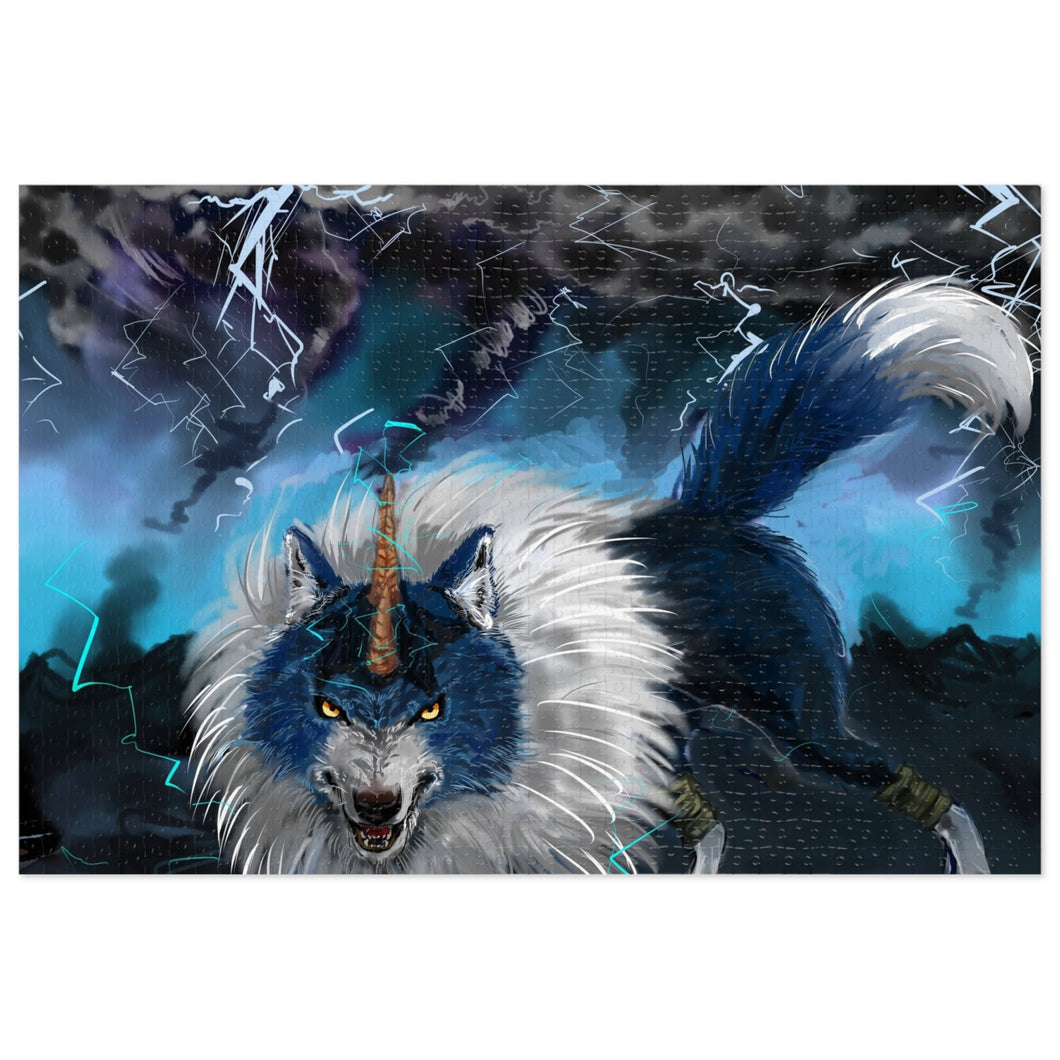 Tempest Wolf Jigsaw Puzzle