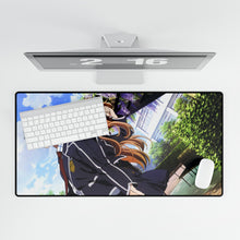 Load image into Gallery viewer, Kirito and Asuna Mouse Pad (Desk Mat)
