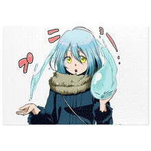 Load image into Gallery viewer, Rimuru Tempest in human form play with slime form Jigsaw Puzzle
