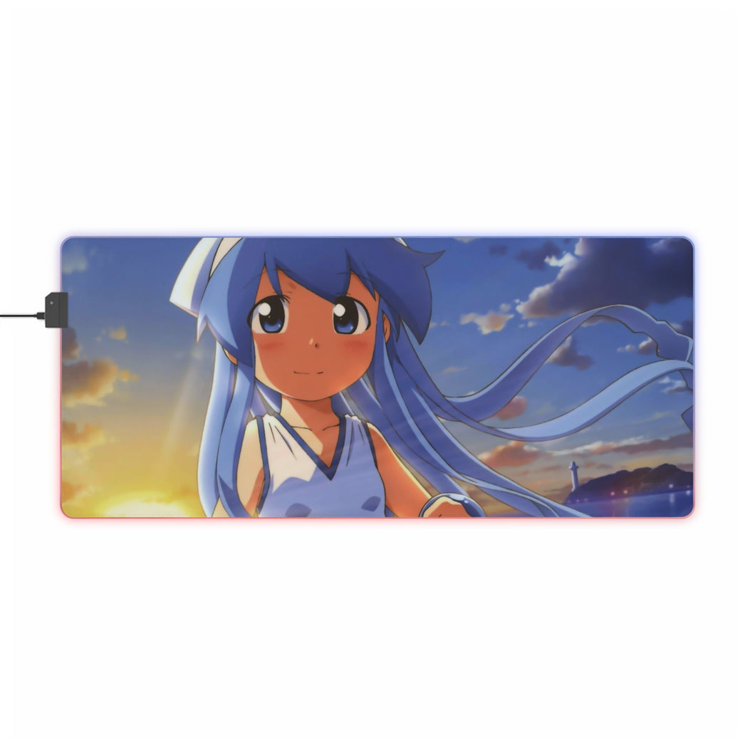 Squid Girl RGB LED Mouse Pad (Desk Mat)