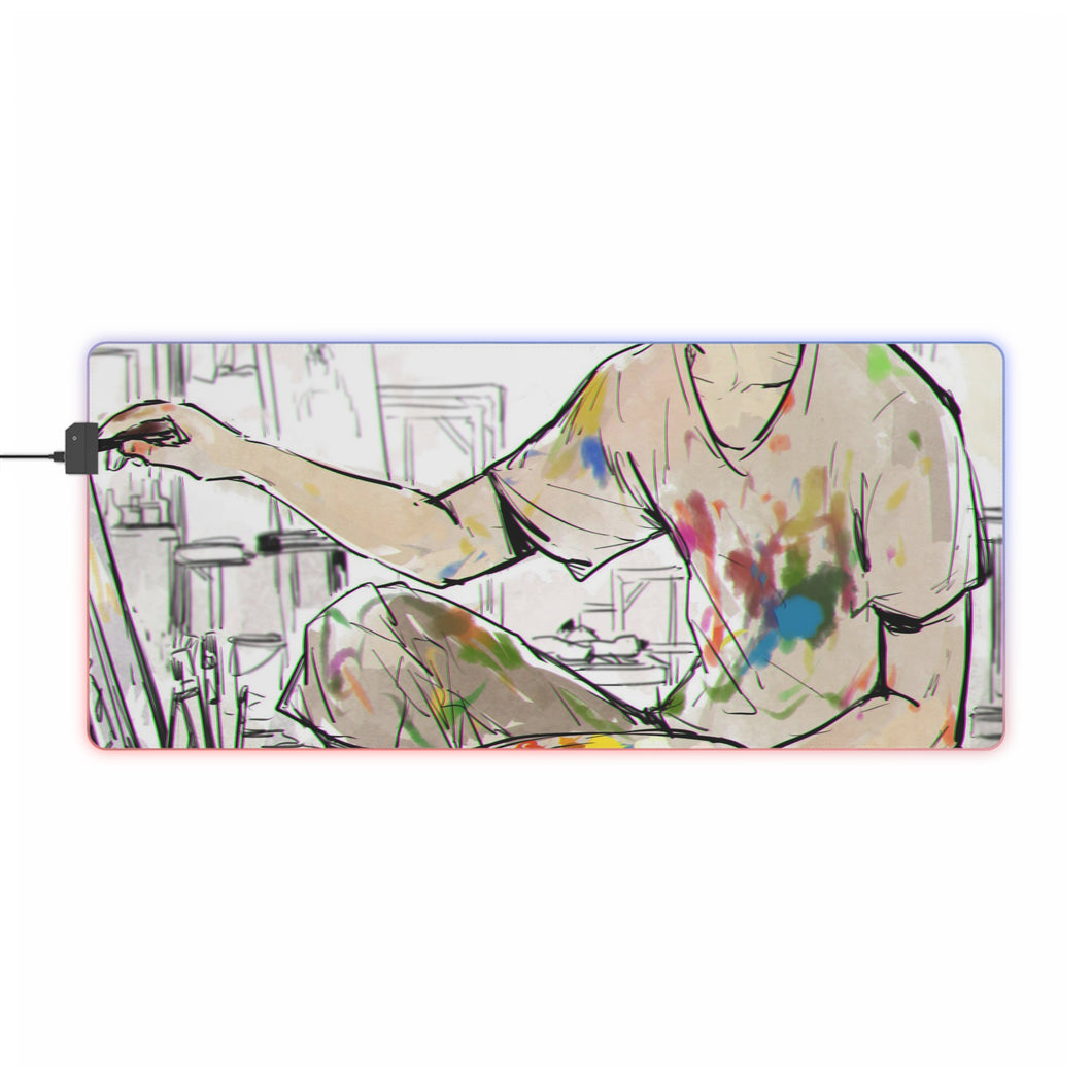 Anime Gintama RGB LED Mouse Pad (Desk Mat)