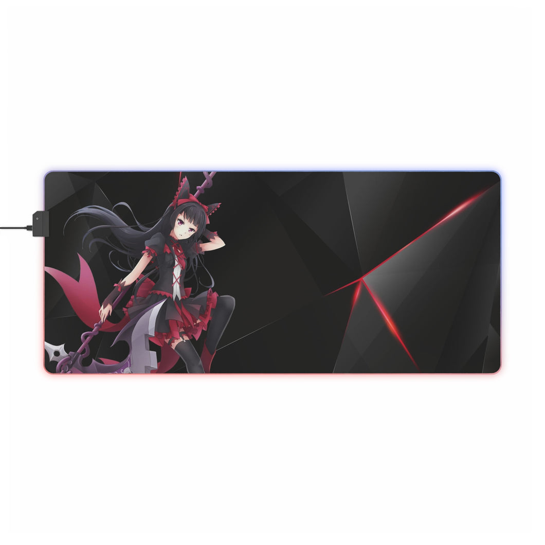 Anime GATE RGB LED Mouse Pad (Desk Mat)