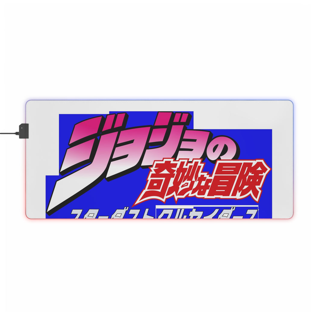 Jojo's Bizarre Adventure RGB LED Mouse Pad (Desk Mat)