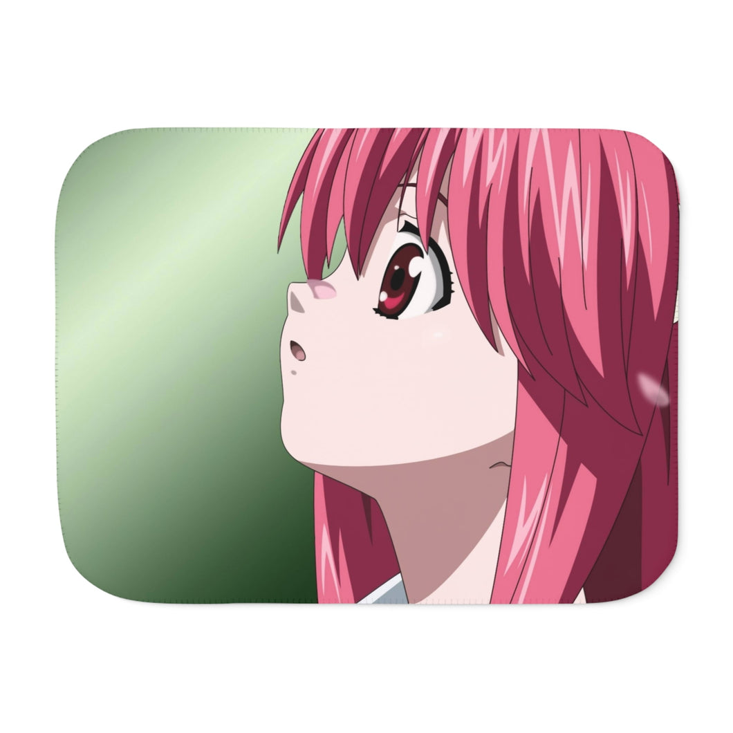 Anime Elfen Liedr Sherpa Blanket