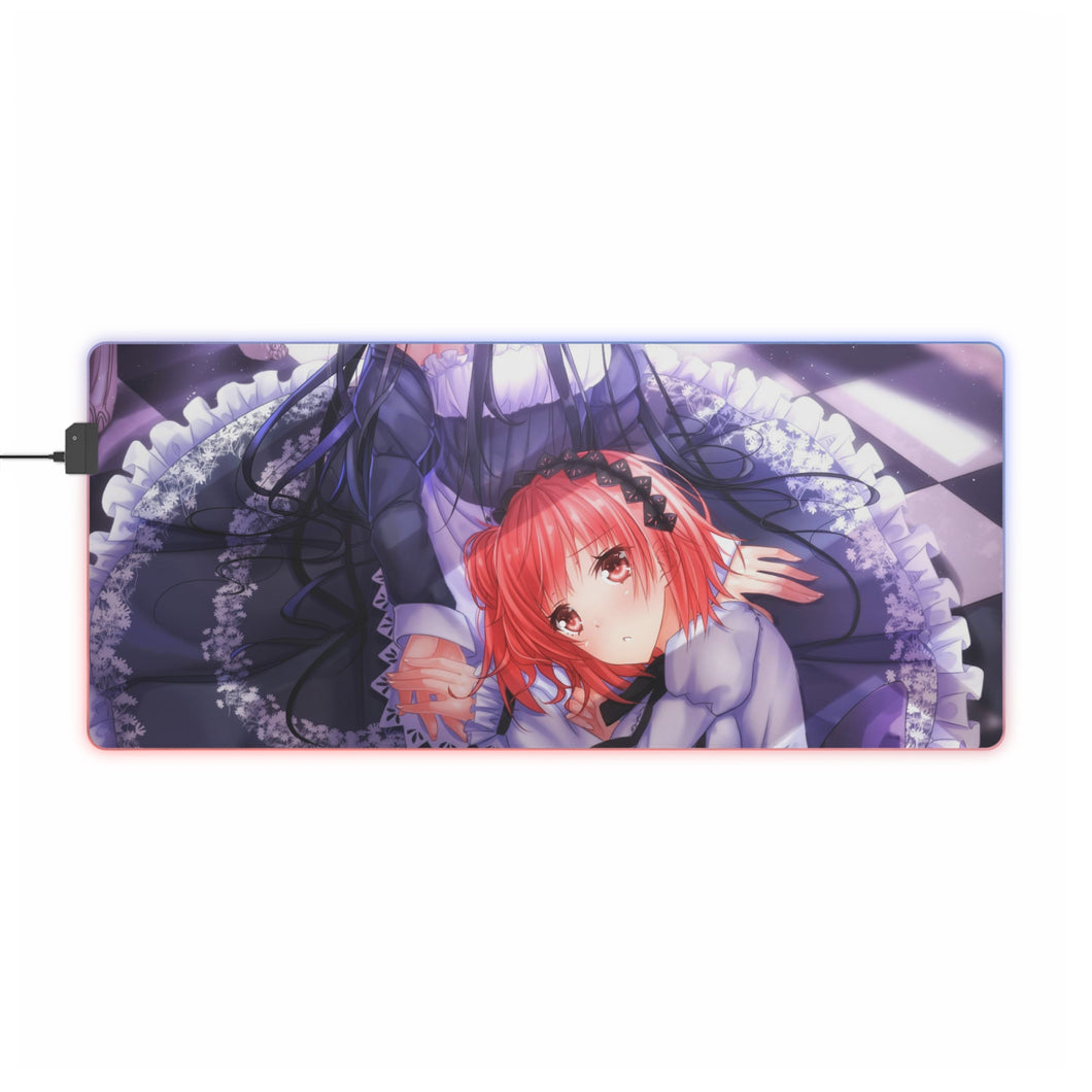 My Teen Romantic Comedy SNAFU Yukino Yukinoshita, Yui Yuigahama RGB LED Mouse Pad (Desk Mat)