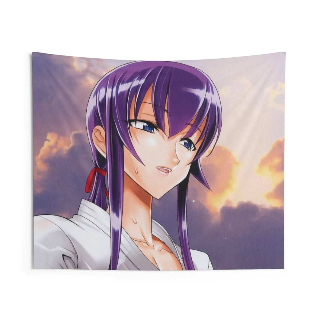 Highschool Of The Dead Indoor Wall Tapestry