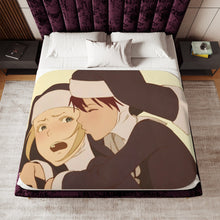 Load image into Gallery viewer, Fire Force Sherpa Blanket
