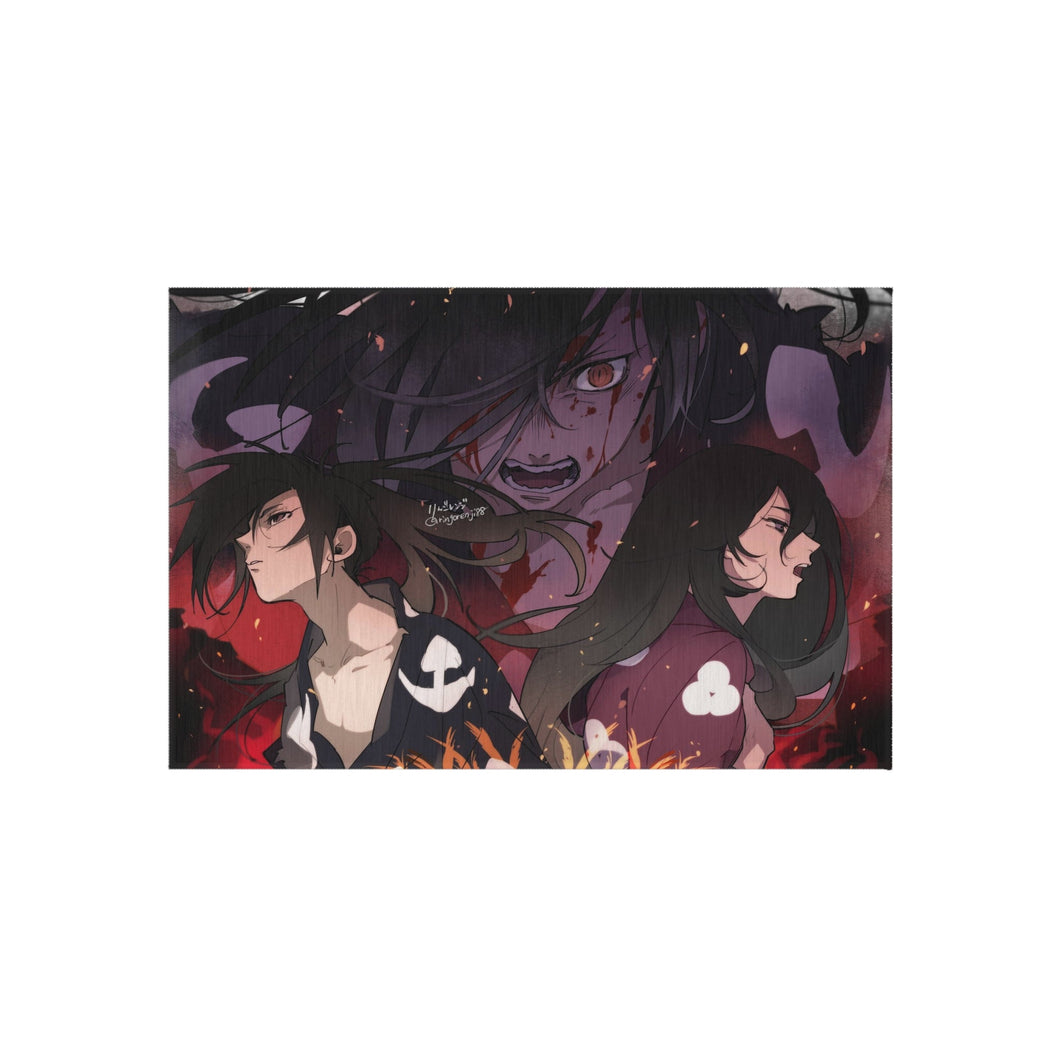 Hyakkimaru and Mio Rug