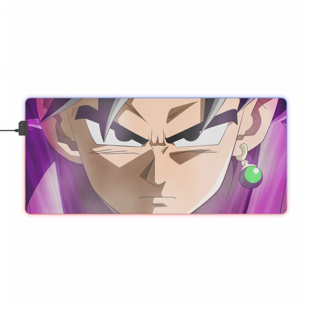 Black RGB LED Mouse Pad (Desk Mat)