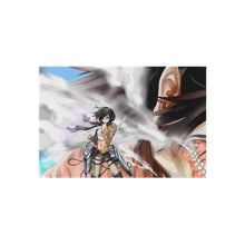 Load image into Gallery viewer, Woa Mikasa is Shredded! Rug
