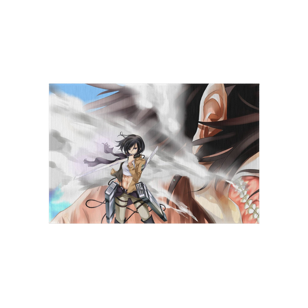 Woa Mikasa is Shredded! Rug