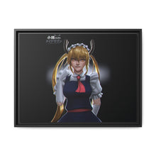 Load image into Gallery viewer, Miss Kobayashi&#39;s Dragon Maid Kobayashi San Chi No Maid Dragon, Tohru Canvas Framed Art Print
