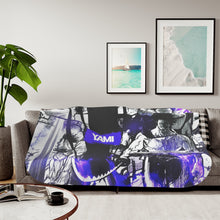 Load image into Gallery viewer, Black Clover Yami Sukehiro Sherpa Blanket
