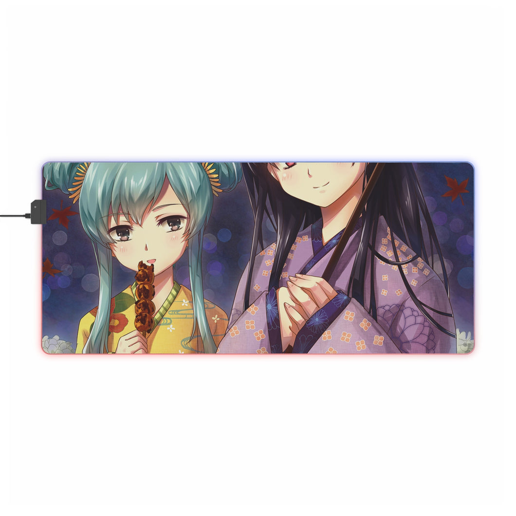 Sankarea Rea Sanka, Sankarea, Mero Furuya RGB LED Mouse Pad (Desk Mat)