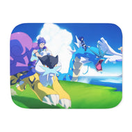 Pokemon Mounts Sherpa Blanket