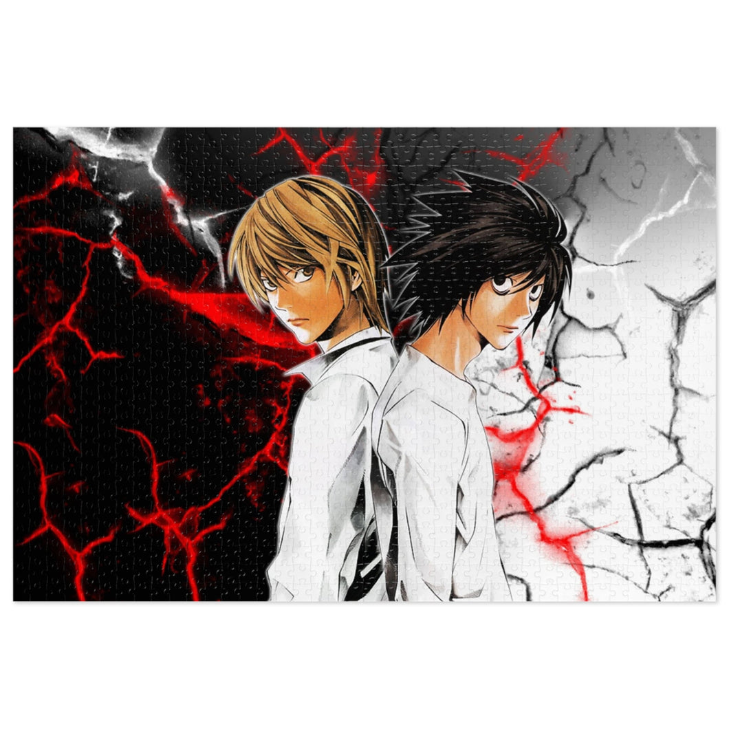 Light Yagami and L (Death Note) Jigsaw Puzzle