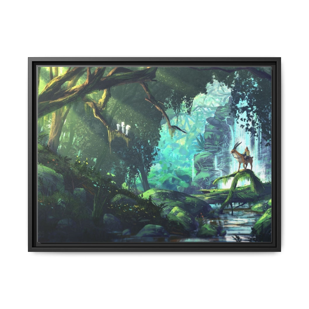 In Harmony Canvas Framed Art Print