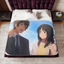 Load image into Gallery viewer, Anime Your Name. Sherpa Blanket
