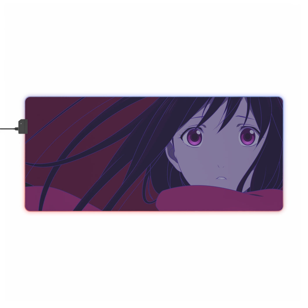 Noragami Hiyori Iki, Noragami RGB LED Mouse Pad (Desk Mat)