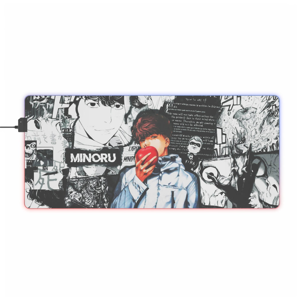 Death Note One Shot RGB LED Mouse Pad (Desk Mat)