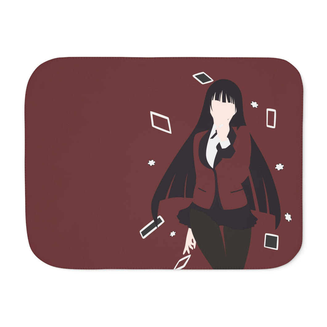 Kakegurui Yumeko Jabami Sherpa Blanket