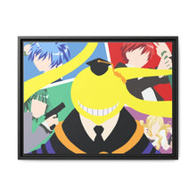 Load image into Gallery viewer, Koro-Sensei Classroom Canvas Framed Art Print
